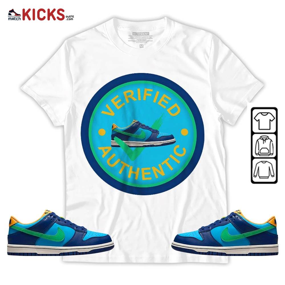 Sneaker Shirt Match Dunk Low GS Kyrie, Dunk Low GS Electric Algae MKO Sweatshirt