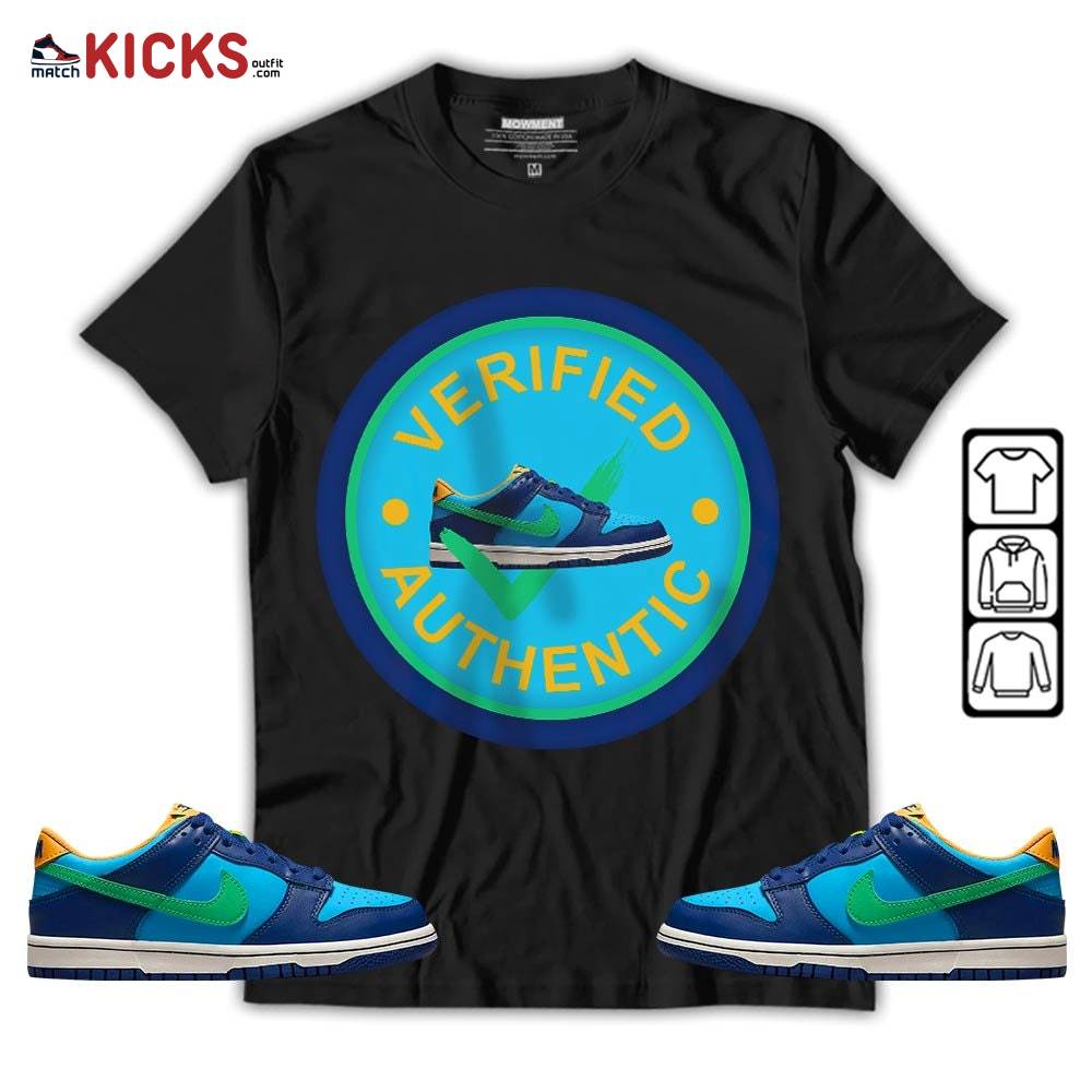 Sneaker Shirt Match Dunk Low GS Kyrie, Dunk Low GS Electric Algae MKO T-Shirt