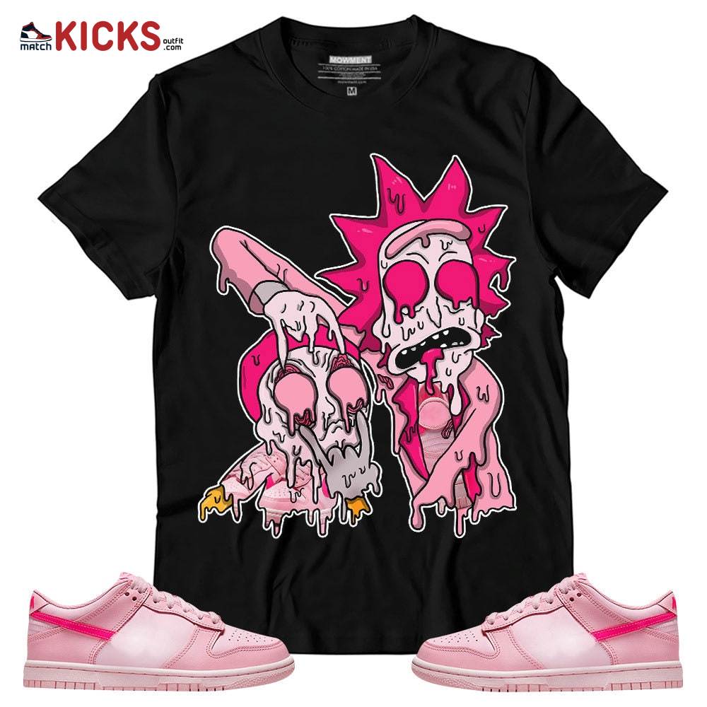 Sneaker Shirt Match Dunk Low Triple Pink – Rick And Drip – Low Triple Pink MKO T-Shirt
