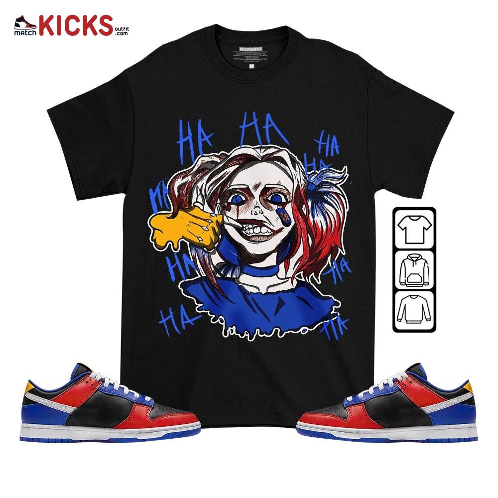 Sneaker Shirt Match Dunk Low TSU Tiger – Harley Quinn – Low TSU Tiger MKO T-Shirt