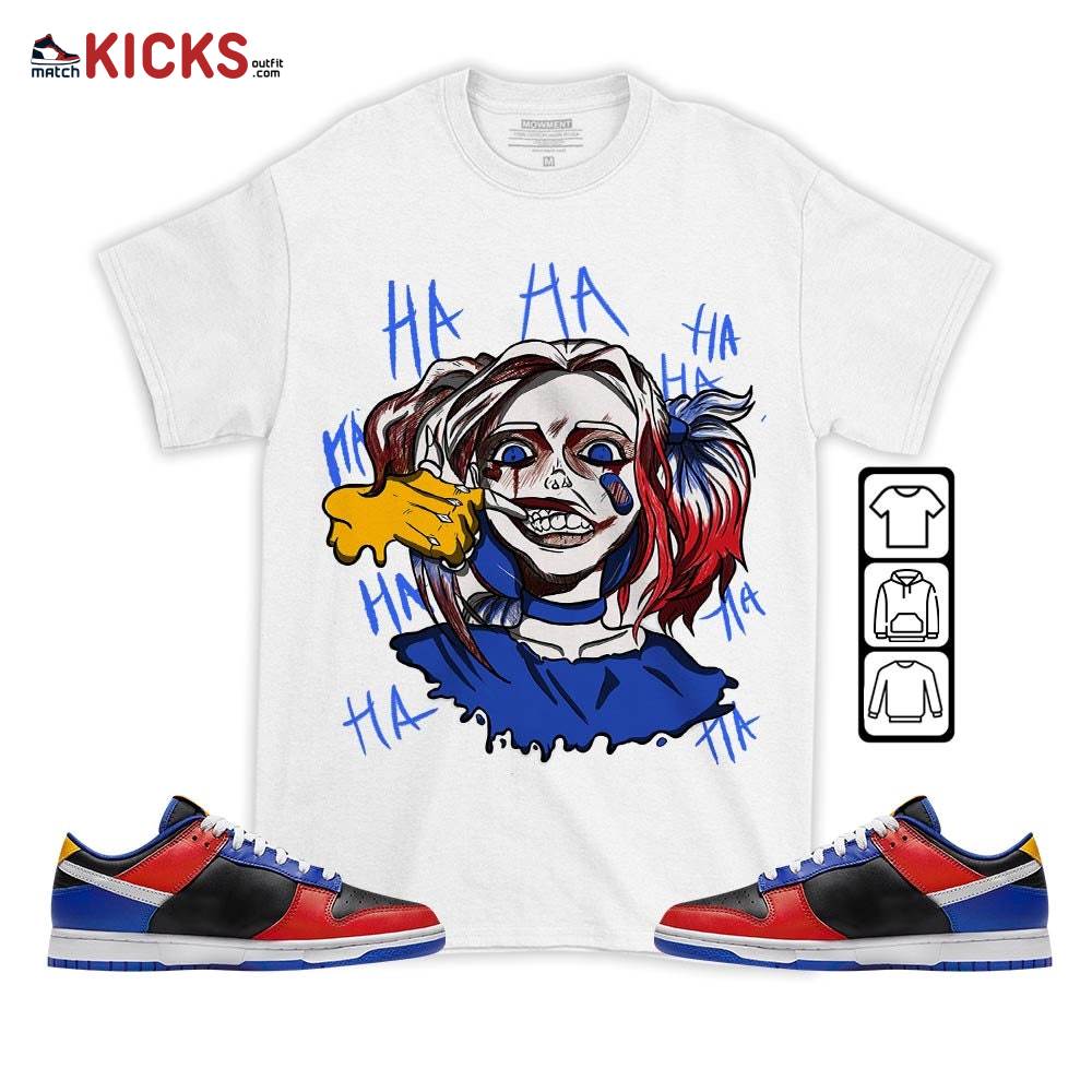 Sneaker Shirt Match Dunk Low TSU Tiger – Harley Quinn – Low TSU Tiger MKO T-Shirt Sneaker Shirt Match Dunk Low TSU Tiger – Harley Quinn – Low TSU Tiger MKO T-Shirt