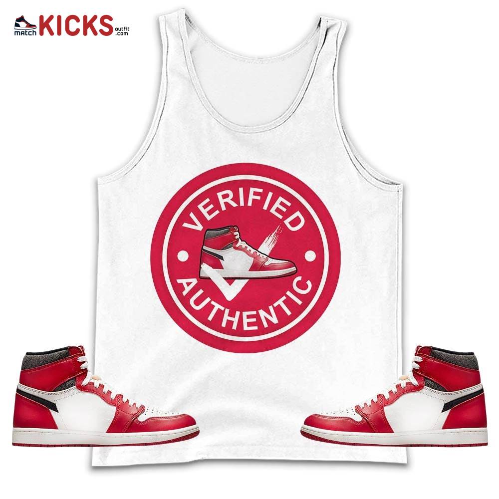 Sneaker Shirt Match High OG Chicago 1s, Jordan 1 Lost & Found Chicago MKO Tank Top Sneaker Shirt Match High OG Chicago 1s, Jordan 1 Lost & Found Chicago MKO Tank Top