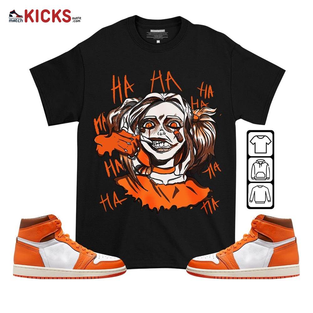 Sneaker Shirt Match JD 1 Retro High OG Starfish – Harley Quinn – High OG Starfish 1s MKO T-Shirt Sneaker Shirt Match JD 1 Retro High OG Starfish – Harley Quinn – High OG Starfish 1s MKO T-Shirt