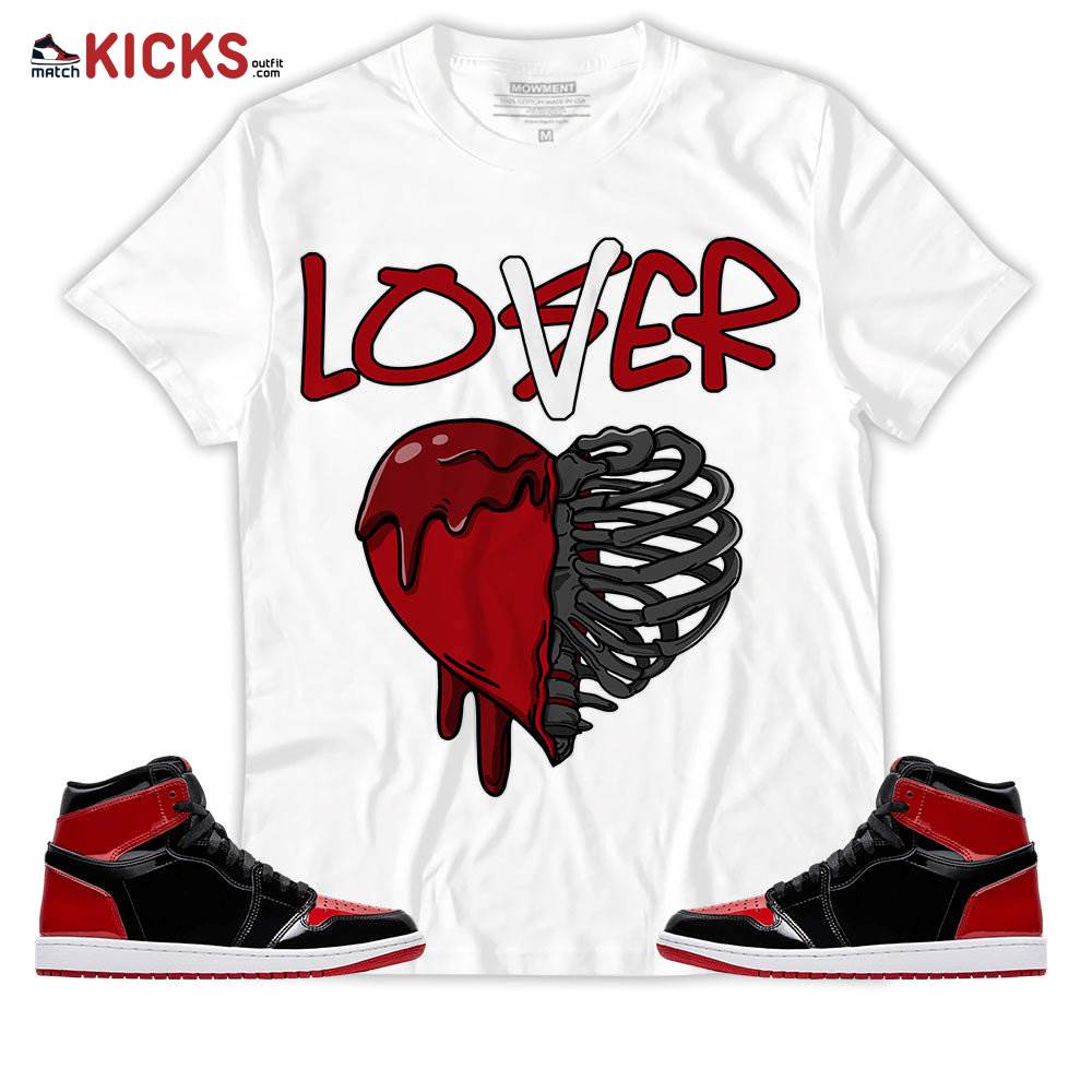 Xten T-Shirt Match Jordan 1 Low Bred Toe (White) main image 0