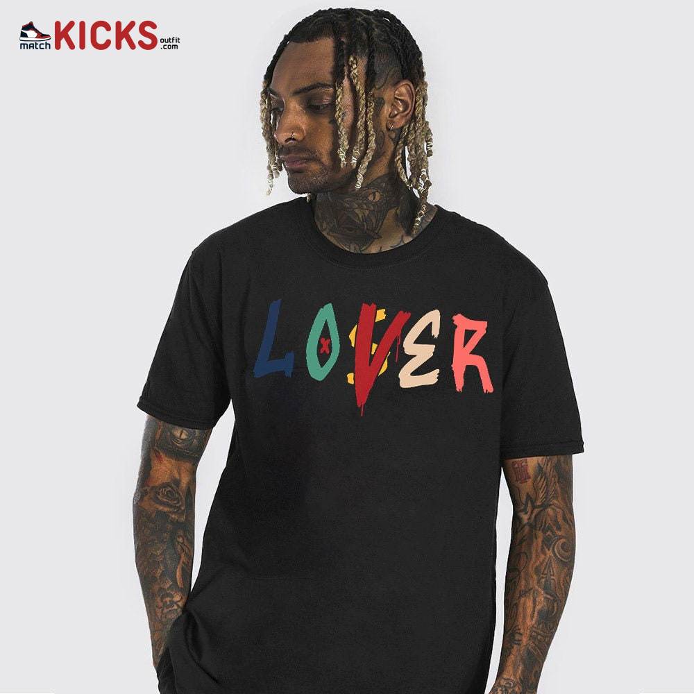 Sneaker Shirt Match Jordan 1 Mid Multi Color 2022 – Loser Lover Drip – Multi Color 2022 1s MKO T-Shirt Sneaker Shirt Match Jordan 1 Mid Multi Color 2022 – Loser Lover Drip – Multi Color 2022 1s MKO T-Shirt