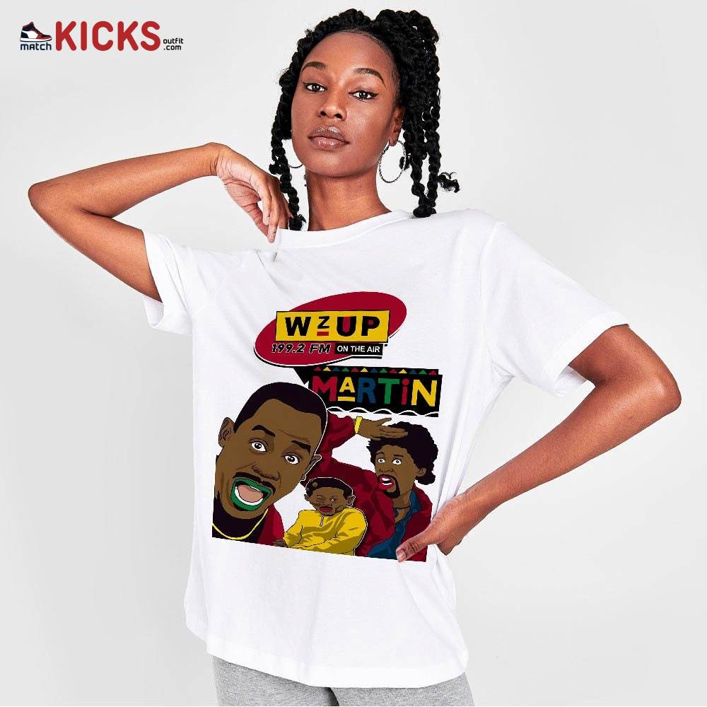 Sneaker Shirt Match Jordan 1 Mid Multi Color 2022 – Martin Tv 90s Melanin Got Em – Multi Color 2022 1s MKO T-Shirt Sneaker Shirt Match Jordan 1 Mid Multi Color 2022 – Martin Tv 90s Melanin Got Em – Multi Color 2022 1s MKO T-Shirt