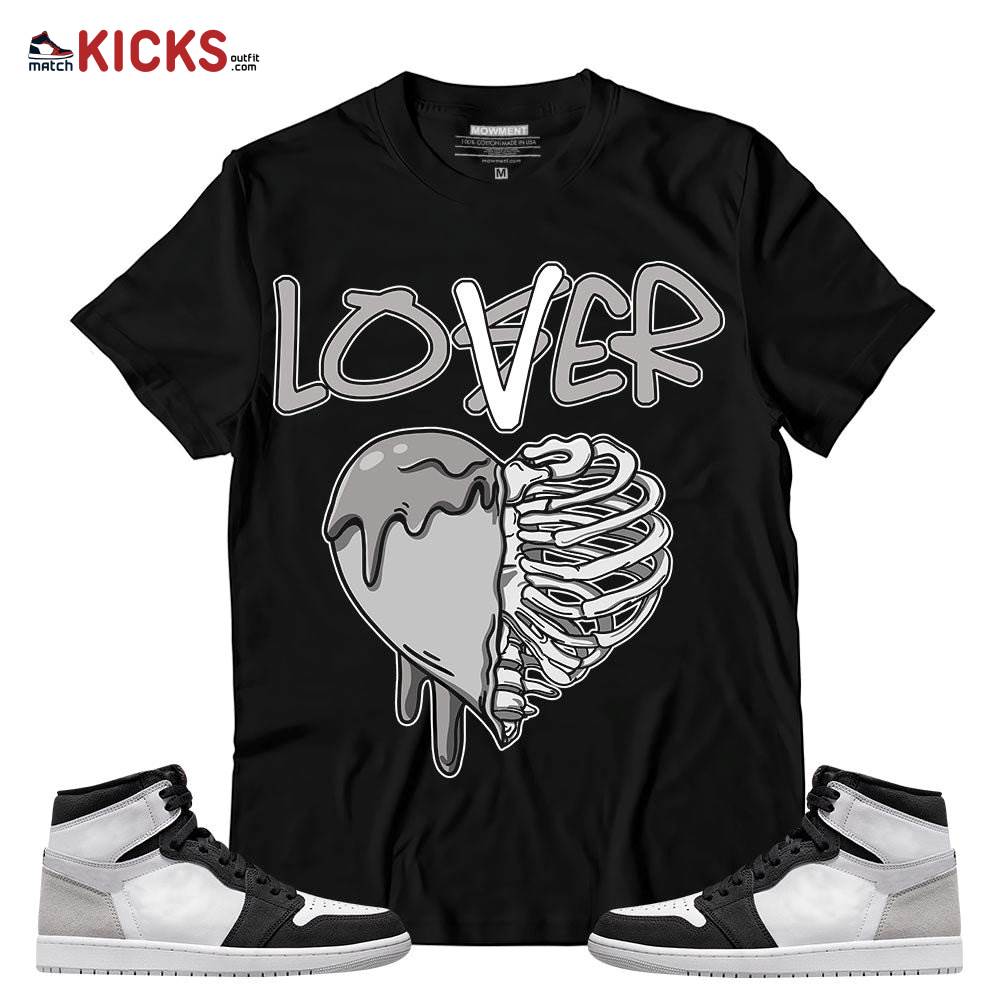 Sneaker Shirt Match Jordan 1 Retro High OG Stage Haze – Loser Lover Dripping Heart – Stage Haze 1s MKO T-Shirt