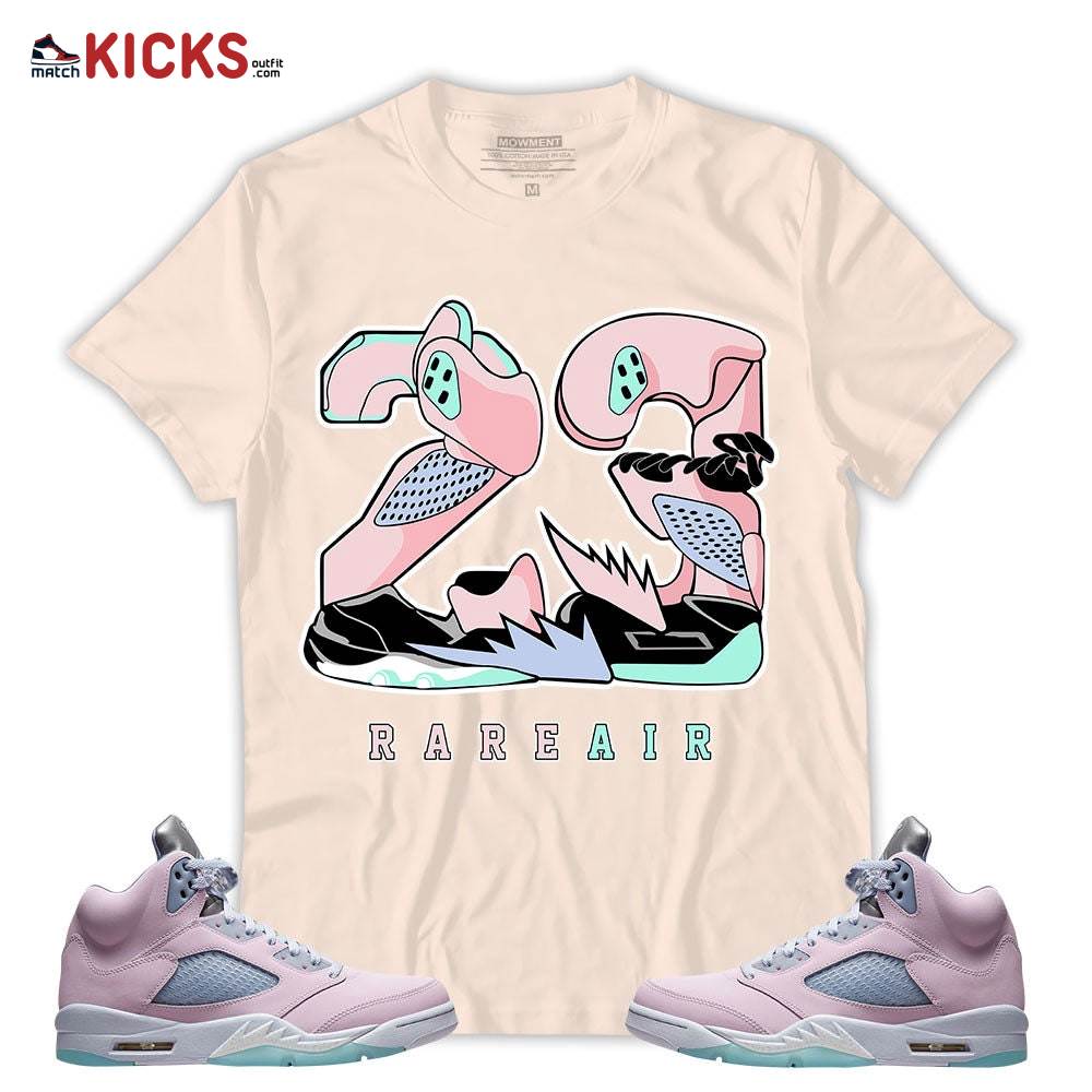 Sneaker Shirt Match Jordan 5 Retro Easter – 23 Rare Air – Easter 5s Matching T-Shirt MKO T-Shirt Sneaker Shirt Match Jordan 5 Retro Easter – 23 Rare Air – Easter 5s Matching T-Shirt MKO T-Shirt