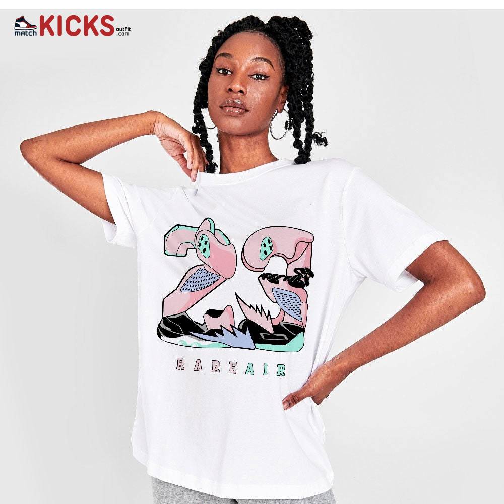 Sneaker Shirt Match Jordan 5 Retro Easter – 23 Rare Air – Easter 5s Matching T-Shirt MKO T-Shirt Sneaker Shirt Match Jordan 5 Retro Easter – 23 Rare Air – Easter 5s Matching T-Shirt MKO T-Shirt