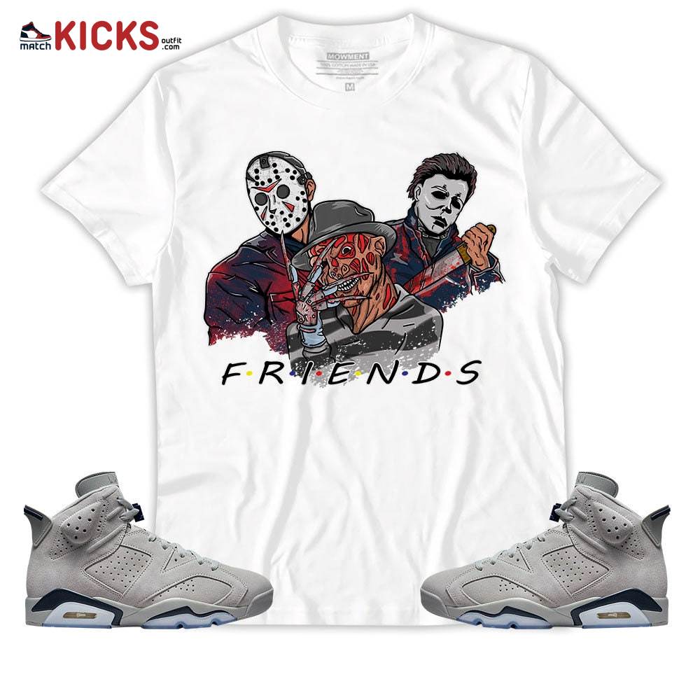 Sneaker Shirt Match Jordan 6 Retro Georgetown – Happy Halloween Friends Kills Movie – Georgetown 6s MKO T-Shirt Sneaker Shirt Match Jordan 6 Retro Georgetown – Happy Halloween Friends Kills Movie – Georgetown 6s MKO T-Shirt