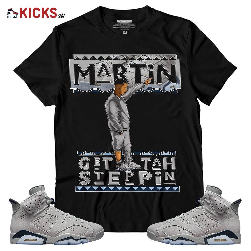 Sneaker Shirt Match Jordan 6 Retro Georgetown – Martin Tv Got Em – Georgetown 6s MKO T-Shirt