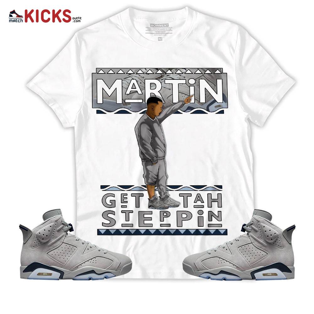 Sneaker Shirt Match Jordan 6 Retro Georgetown – Martin Tv Got Em – Georgetown 6s MKO T-Shirt