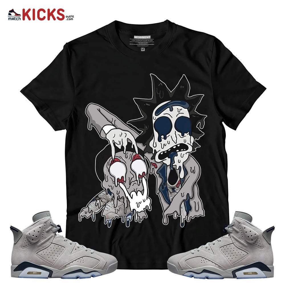 Sneaker Shirt Match Jordan 6 Retro Georgetown – Rick And Drip – Georgetown 6s MKO T-Shirt