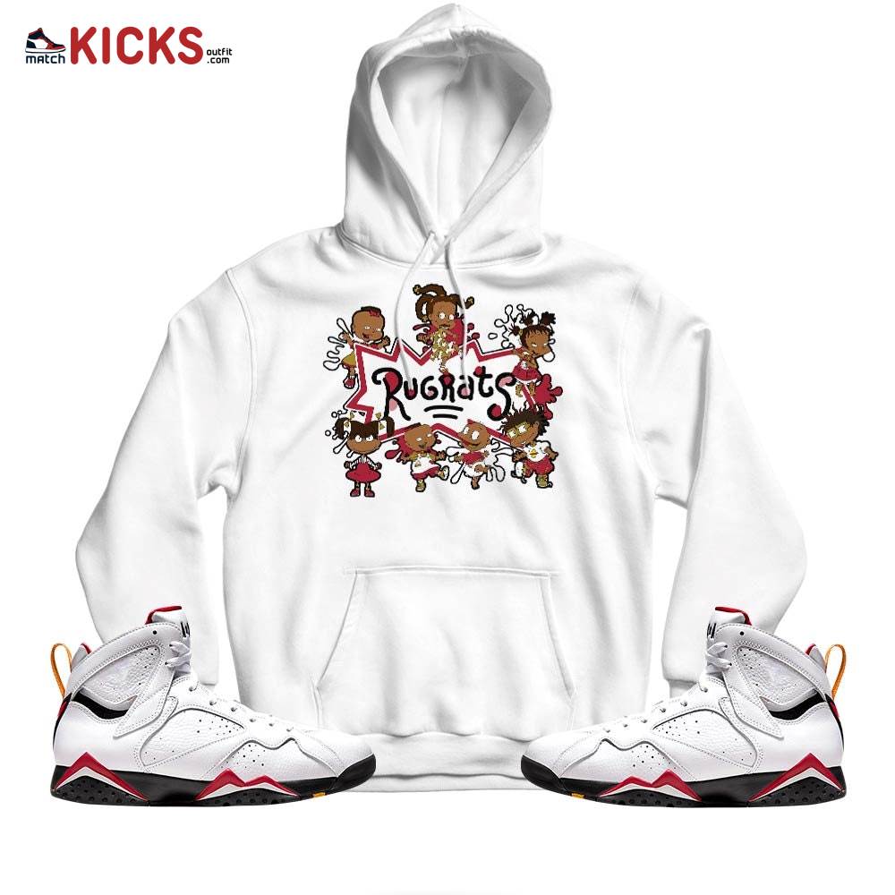 Sneaker Shirt Match Jordan 7 Retro Cardinal – Funny Rugrats 90s Kids Melanin – Cardinal 7s MKO Hoodie Sneaker Shirt Match Jordan 7 Retro Cardinal – Funny Rugrats 90s Kids Melanin – Cardinal 7s MKO Hoodie