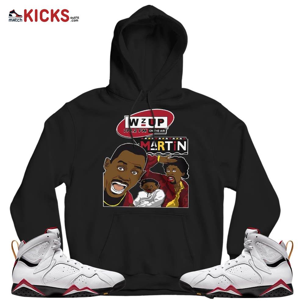 Sneaker Shirt Match Jordan 7 Retro Cardinal – Martin Tv 90s Melanin Got Em – Cardinal 7s MKO Hoodie Sneaker Shirt Match Jordan 7 Retro Cardinal – Martin Tv 90s Melanin Got Em – Cardinal 7s MKO Hoodie