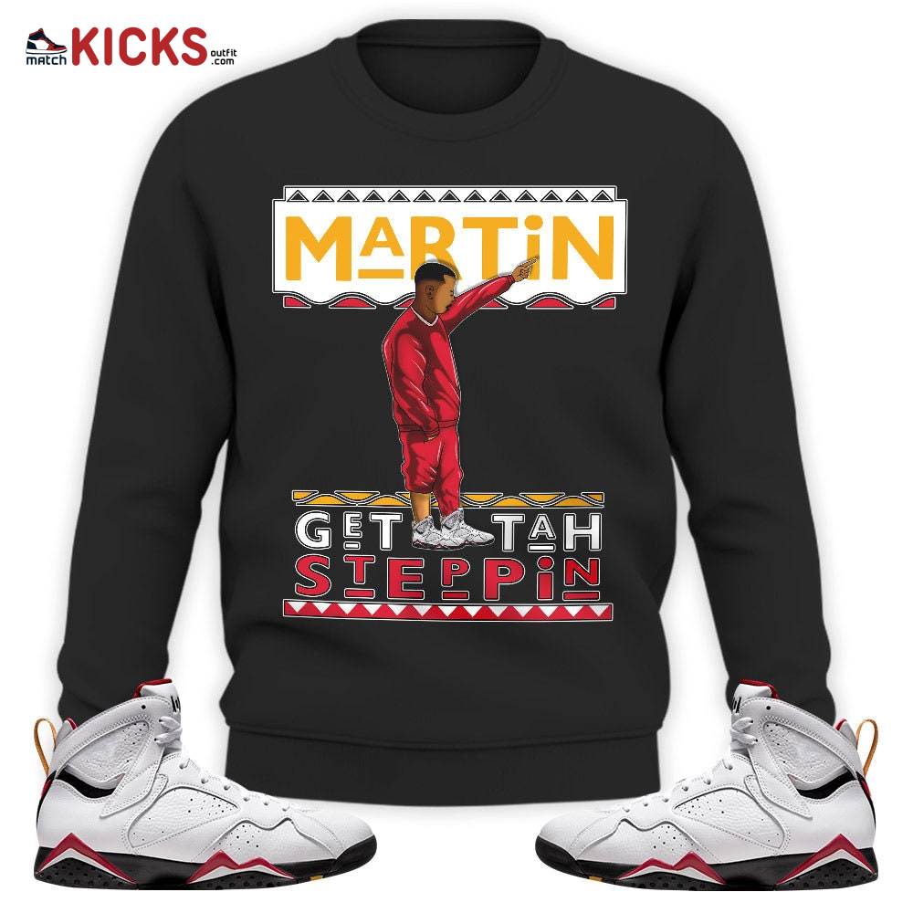 Sneaker Shirt Match Jordan 7 Retro Cardinal – Martin Tv Got Em – Cardinal 7s MKO Sweatshirt