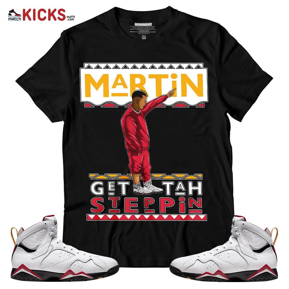 Sneaker Shirt Match Jordan 7 Retro Cardinal – Martin Tv Got Em – Cardinal 7s MKO T-Shirt