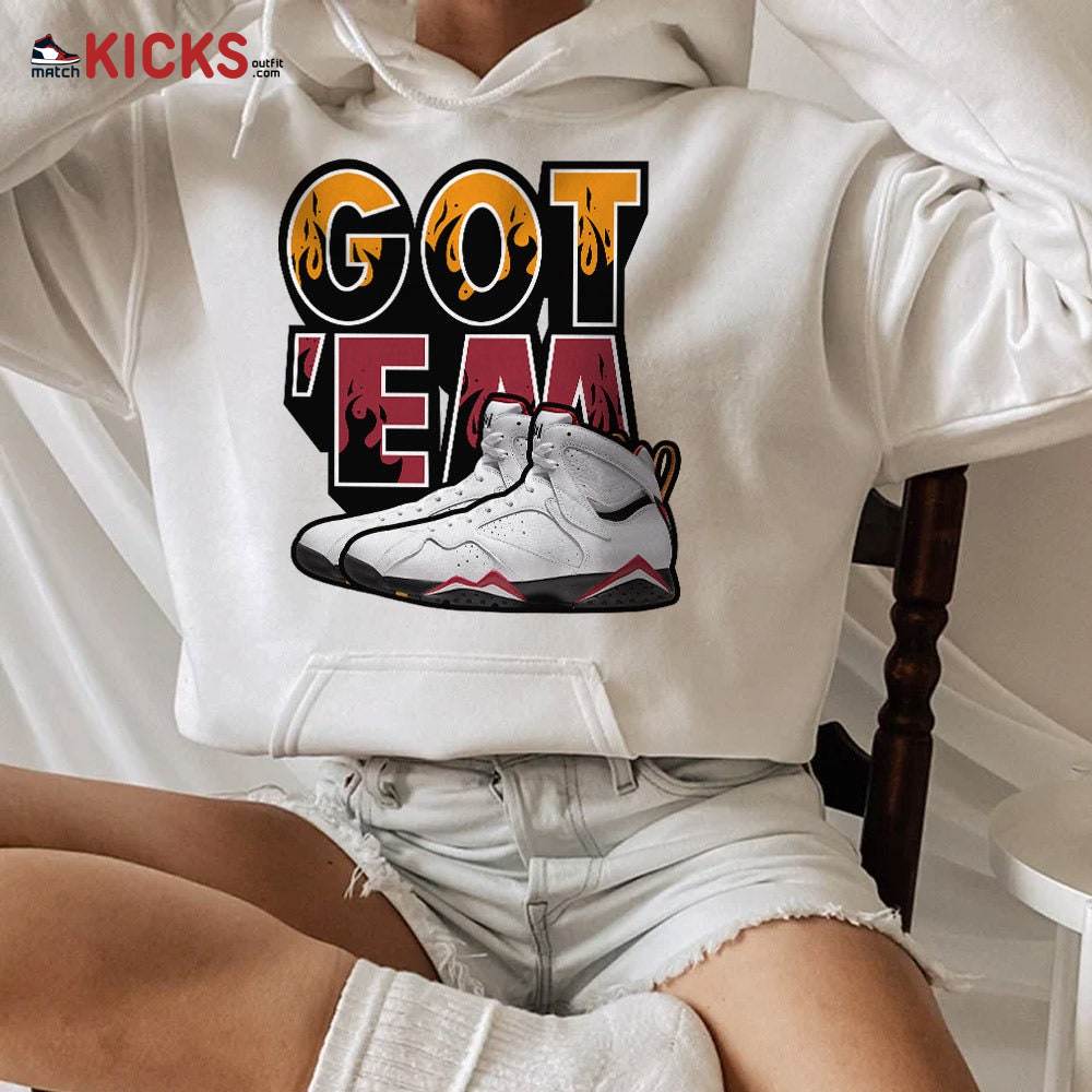 Sneaker Shirt Match Jordan 7 Retro Cardinal – Shoes Got Em Drip – Cardinal 7s MKO Hoodie Sneaker Shirt Match Jordan 7 Retro Cardinal – Shoes Got Em Drip – Cardinal 7s MKO Hoodie