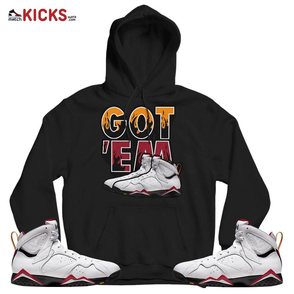 Sneaker Shirt Match Jordan 7 Retro Cardinal – Shoes Got Em Drip – Cardinal 7s MKO Hoodie Sneaker Shirt Match Jordan 7 Retro Cardinal – Shoes Got Em Drip – Cardinal 7s MKO Hoodie