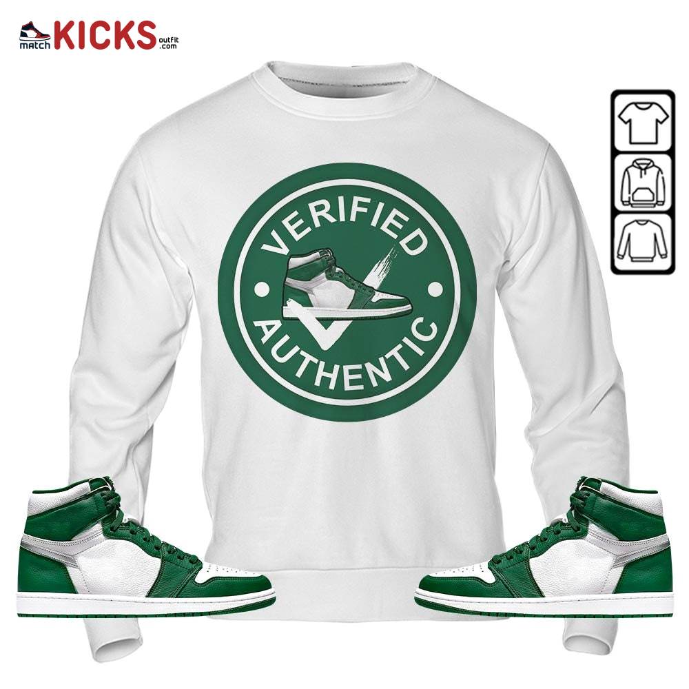 Sneaker Shirt Match OG Gorge Green 1s, Jordan 1 Retro High Gorge Green MKO Sweatshirt Sneaker Shirt Match OG Gorge Green 1s, Jordan 1 Retro High Gorge Green MKO Sweatshirt