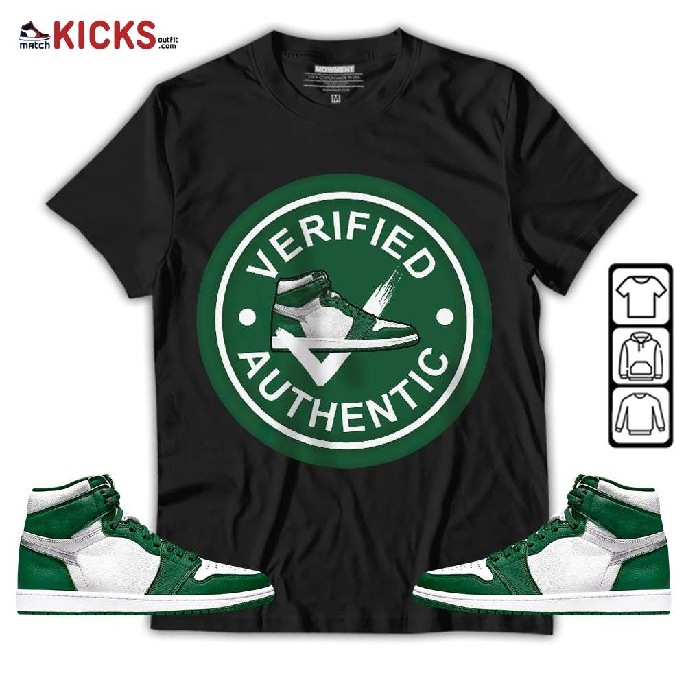 Sneaker Shirt Match OG Gorge Green 1s, Jordan 1 Retro High Gorge Green MKO T-Shirt