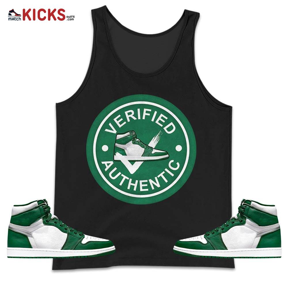 Sneaker Shirt Match OG Gorge Green 1s, Jordan 1 Retro High Gorge Green MKO Tank Top