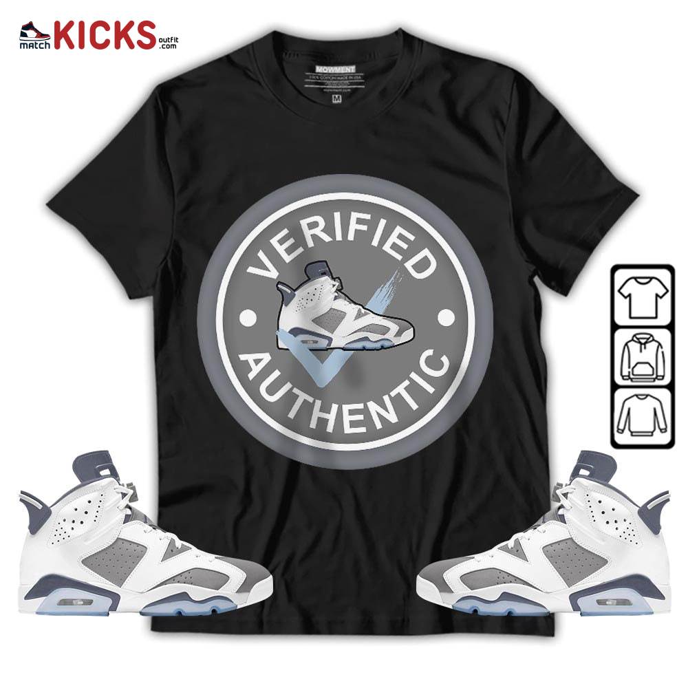 Sneaker Shirt Match Retro Cool Grey 6s, Jordan 6 Cool Grey MKO T-Shirt