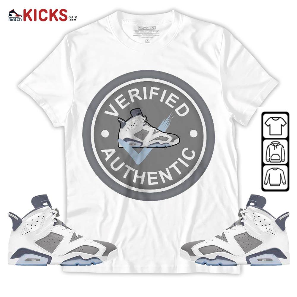 Sneaker Shirt Match Retro Cool Grey 6s, Jordan 6 Cool Grey MKO T-Shirt Sneaker Shirt Match Retro Cool Grey 6s, Jordan 6 Cool Grey MKO T-Shirt