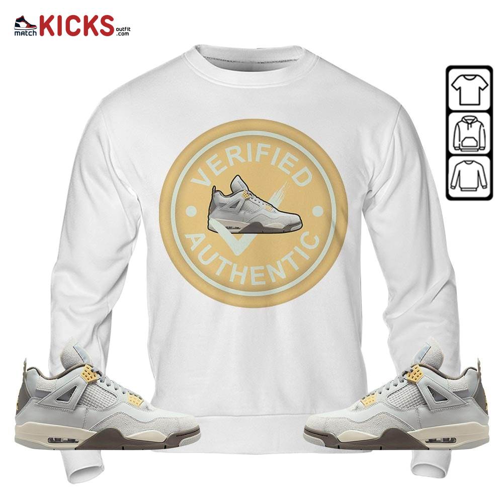 Sneaker Shirt Match Retro Craft 4s, Jordan 4 Craft Photon Dust MKO Sweatshirt Sneaker Shirt Match Retro Craft 4s, Jordan 4 Craft Photon Dust MKO Sweatshirt