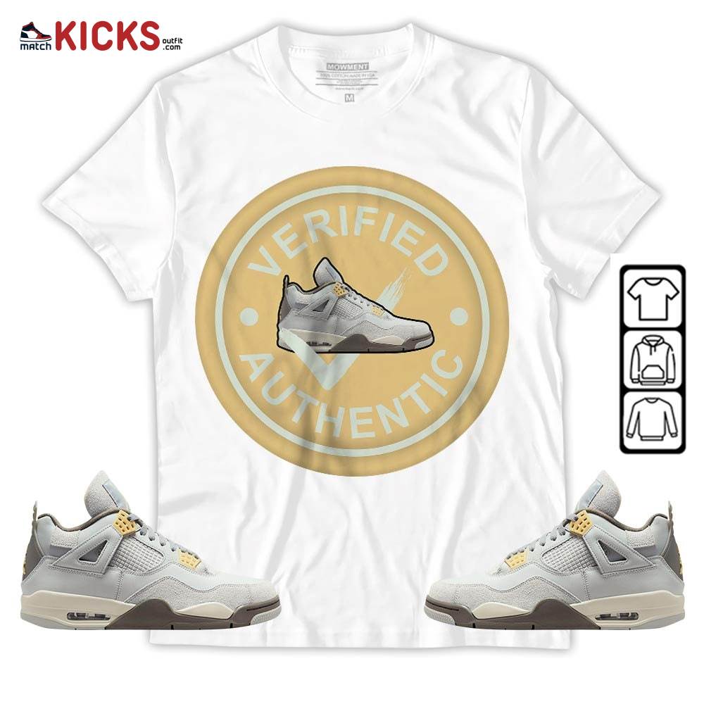 Sneaker Shirt Match Retro Craft 4s, Jordan 4 Craft Photon Dust MKO T-Shirt Sneaker Shirt Match Retro Craft 4s, Jordan 4 Craft Photon Dust MKO T-Shirt