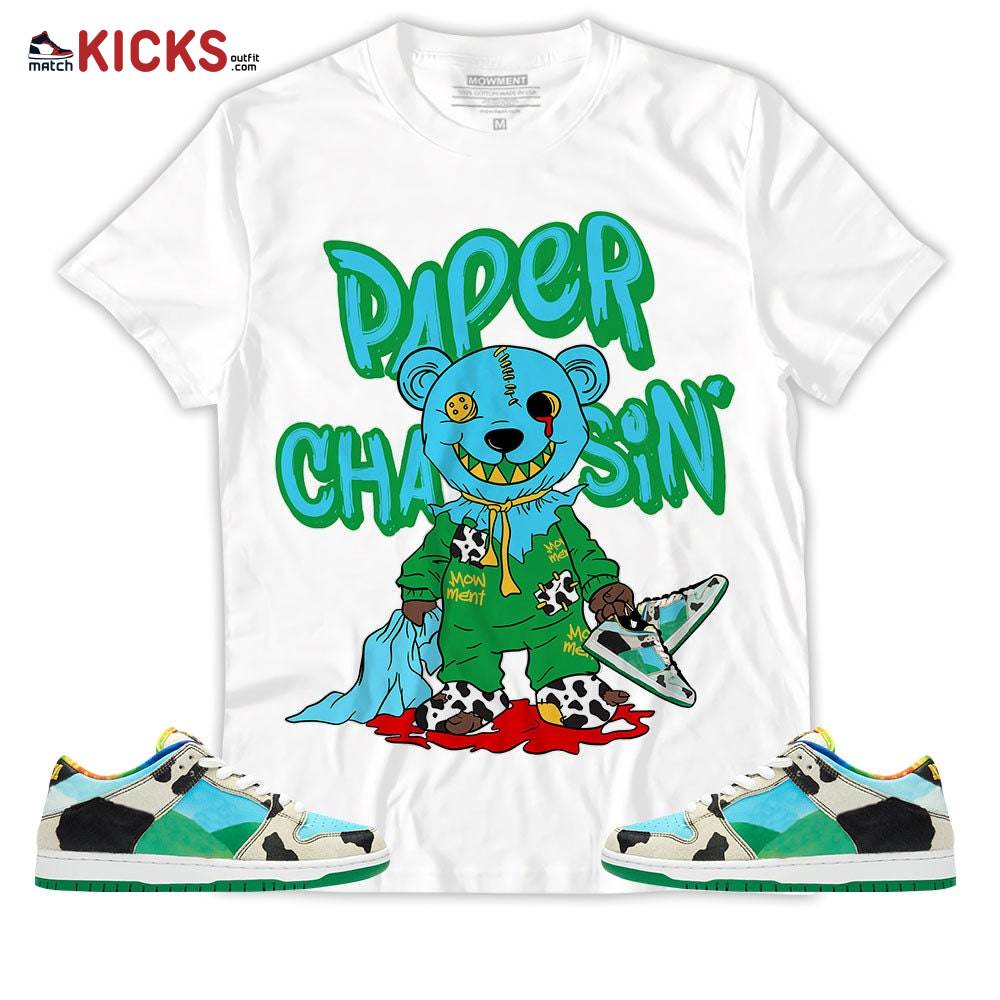 Sneaker Shirt Match SB Dunk Chunky Dunky – Bear Paper Chasin’ – Chunky Dunky MKO T-Shirt Sneaker Shirt Match SB Dunk Chunky Dunky – Bear Paper Chasin’ – Chunky Dunky MKO T-Shirt
