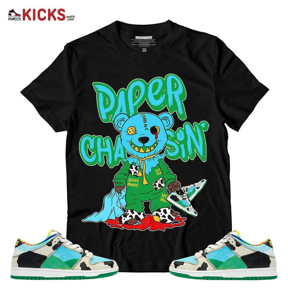 Sneaker Shirt Match SB Dunk Chunky Dunky – Bear Paper Chasin’ – Chunky Dunky MKO T-Shirt