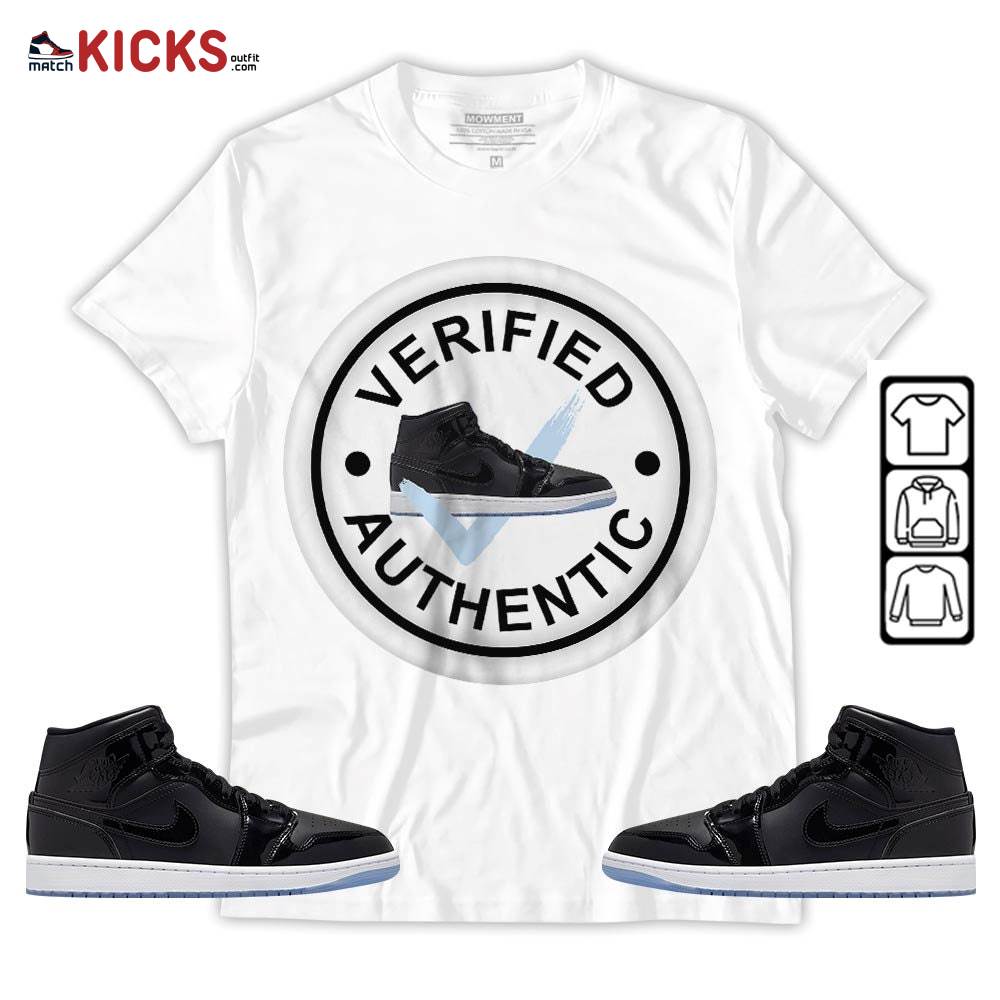Sneaker Shirt Match Space Jam 1s, Jordan 1 Mid Space Jam MKO T-Shirt