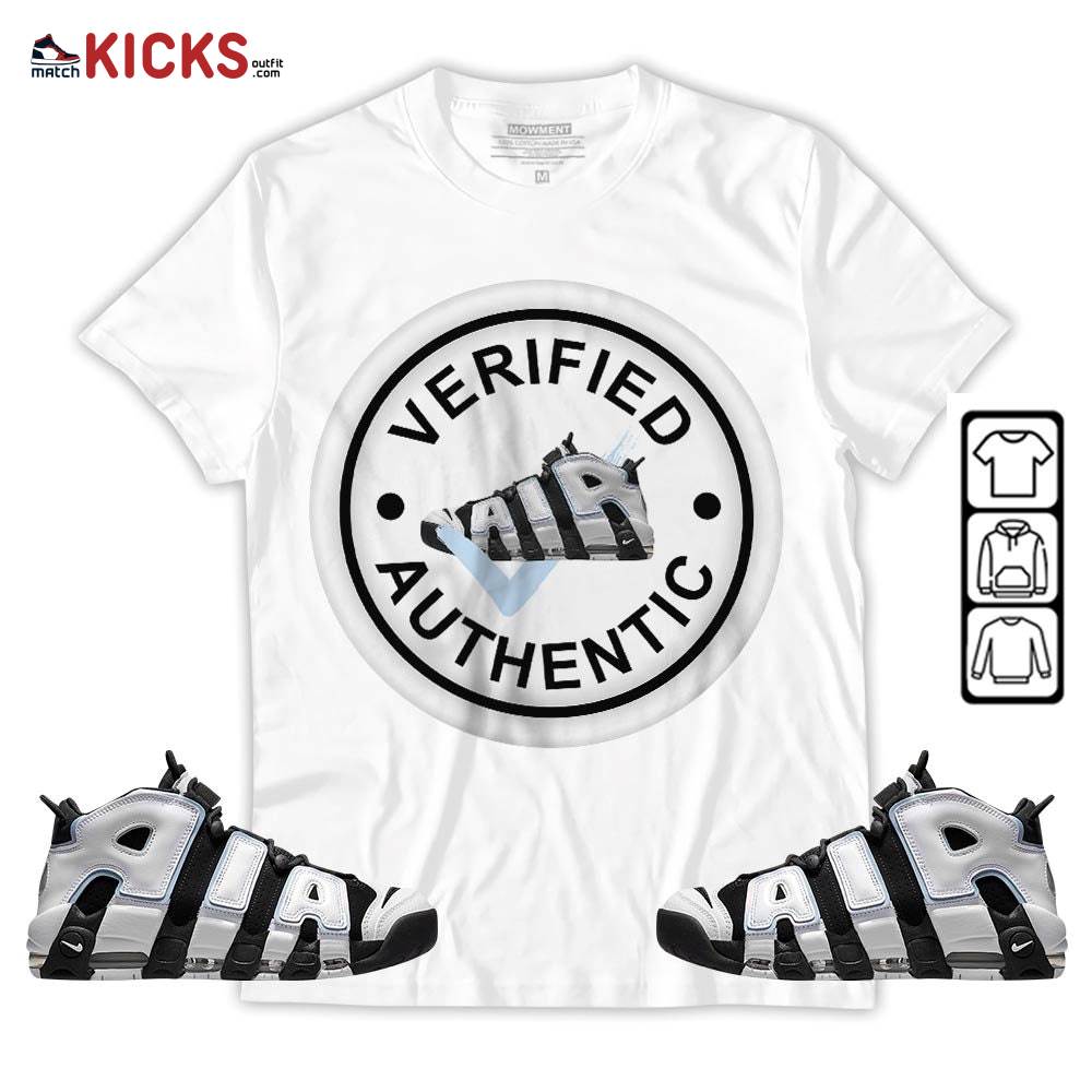 Sneaker Shirt Match Uptempo Cobalt Bliss, Air More Uptempo Cobalt Bliss MKO T-Shirt