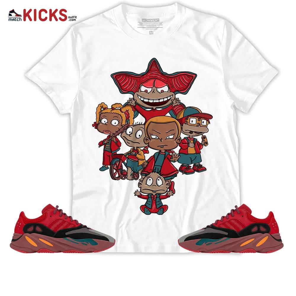 Sneaker Shirt Match Yz Boost 700 Hi-Res Red – Halloween Horror Rugrats – Hi-Res Red 700s MKO T-Shirt Sneaker Shirt Match Yz Boost 700 Hi-Res Red – Halloween Horror Rugrats – Hi-Res Red 700s MKO T-Shirt