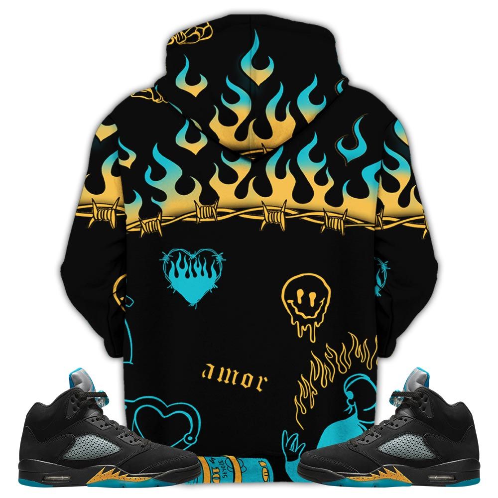 Sneaker Trust No One Sneaker Shirt Match 2023 Retro Aqua 5S, Jordan 5 Aqua Hoodie Sweatshirt Tee All Over Print MKO Shirt Sneaker Trust No One Sneaker Shirt Match 2023 Retro Aqua 5S, Jordan 5 Aqua Hoodie Sweatshirt Tee All Over Print MKO Shirt