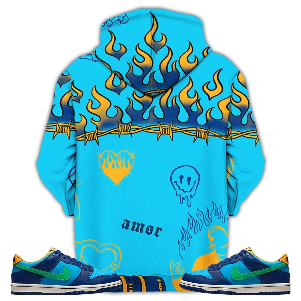 Sneaker Trust No One Sneaker Shirt Match Dunk Low Gs Kyrie, Dunk Low Gs Electric Algae Hoodie Sweatshirt Tee All Over Print MKO Shirt