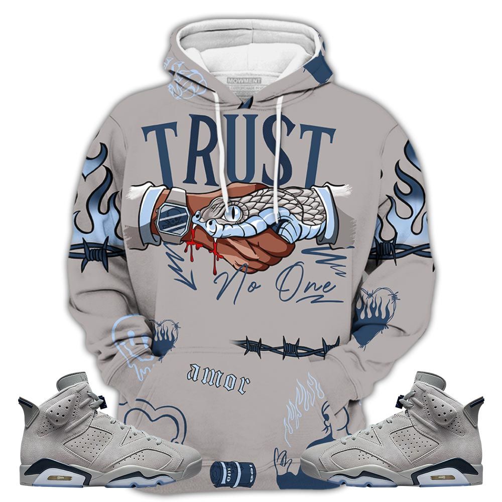 Sneaker Trust No One Sneaker Shirt Match Georgetown 6S, Jordan 6 Retro Georgetown Hoodie Sweatshirt Tee All Over Print MKO Shirt Sneaker Trust No One Sneaker Shirt Match Georgetown 6S, Jordan 6 Retro Georgetown Hoodie Sweatshirt Tee All Over Print MKO Shirt