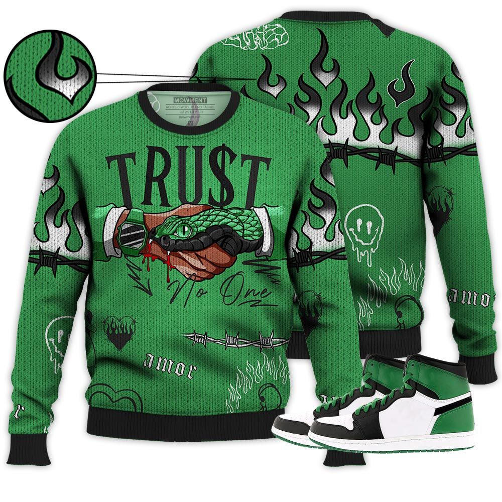 Sneaker Trust No One Sneaker Shirt Match Lucky Green 1S, Jordan 1 Lucky Green Hoodie Sweatshirt Hoodie Sweatshirt Tee All Over Print MKO Shirt Sneaker Trust No One Sneaker Shirt Match Lucky Green 1S, Jordan 1 Lucky Green Hoodie Sweatshirt Hoodie Sweatshirt Tee All Over Print MKO Shirt