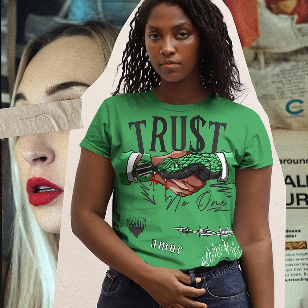 Sneaker Trust No One Sneaker Shirt Match Lucky Green 1S, Jordan 1 Lucky Green Hoodie Sweatshirt Hoodie Sweatshirt Tee All Over Print MKO Shirt Sneaker Trust No One Sneaker Shirt Match Lucky Green 1S, Jordan 1 Lucky Green Hoodie Sweatshirt Hoodie Sweatshirt Tee All Over Print MKO Shirt