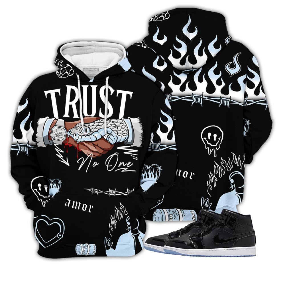 Sneaker Trust No One Sneaker Shirt Match Mid Knicks 1S, Jordan 1 Mid Space Jam Hoodie Sweatshirt Tee All Over Print MKO Shirt Sneaker Trust No One Sneaker Shirt Match Mid Knicks 1S, Jordan 1 Mid Space Jam Hoodie Sweatshirt Tee All Over Print MKO Shirt