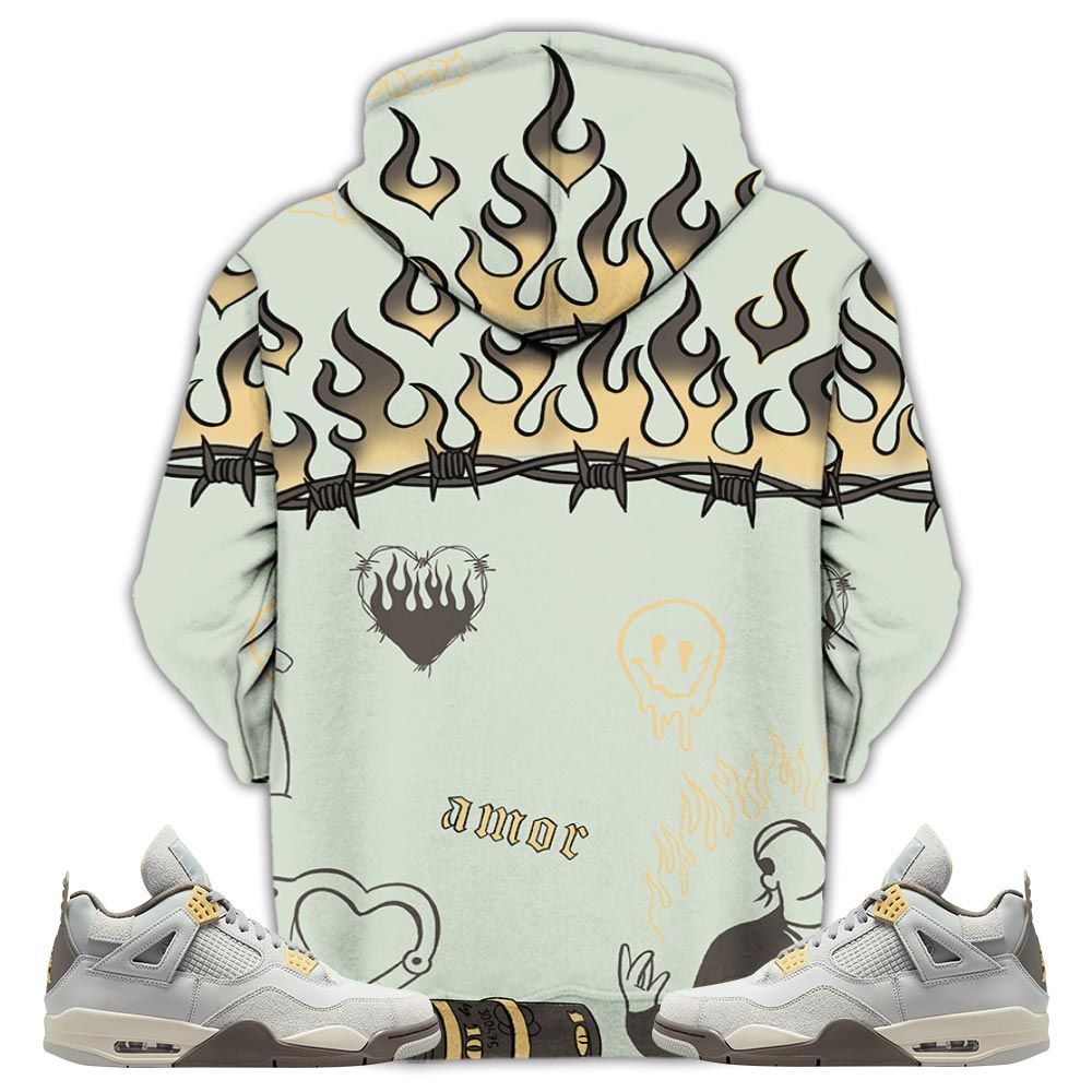 Sneaker Trust No One Sneaker Shirt Match Retro Craft 4S, Jordan 4 Craft Photon Dust Hoodie Sweatshirt Tee All Over Print MKO Shirt