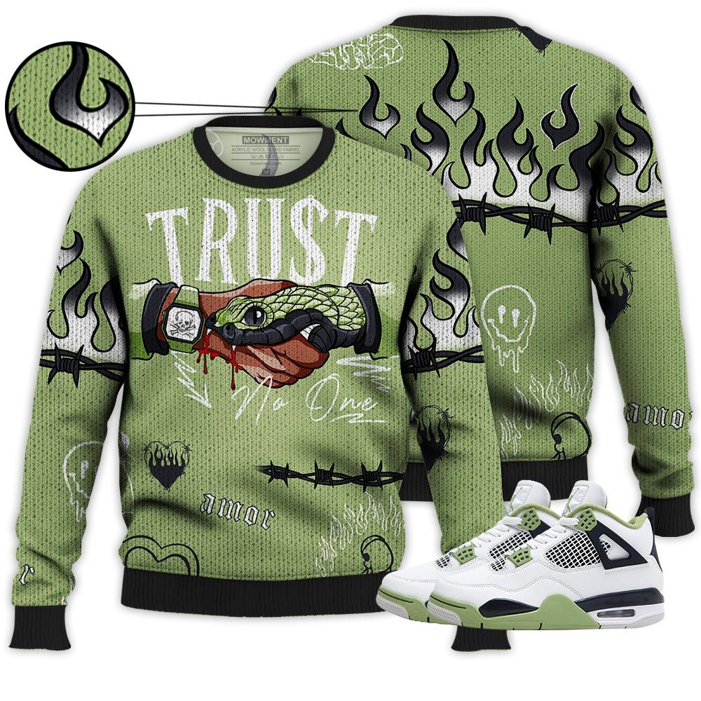Sneaker Trust No One Sneaker Shirt Match Retro Oil Green 4S, Jordan 4 Oil Green Hoodie Sweatshirt Tee All Over Print MKO Shirt Sneaker Trust No One Sneaker Shirt Match Retro Oil Green 4S, Jordan 4 Oil Green Hoodie Sweatshirt Tee All Over Print MKO Shirt