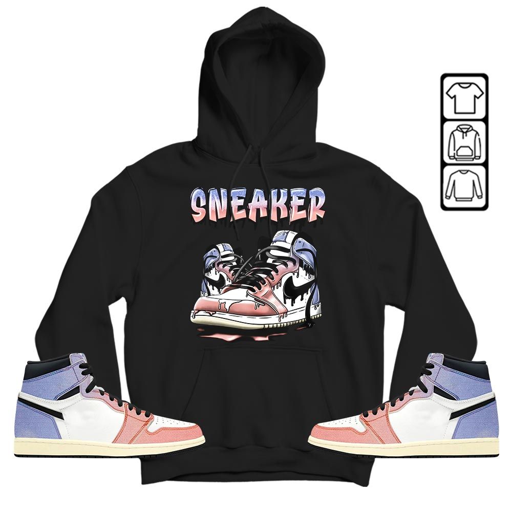 SNKR Shoe Dripping Sneaker Shirt Match Retro Skyline 1s, Jordan 1 High OG Skyline MKO T-Shirt SNKR Shoe Dripping Sneaker Shirt Match Retro Skyline 1s, Jordan 1 High OG Skyline MKO T-Shirt
