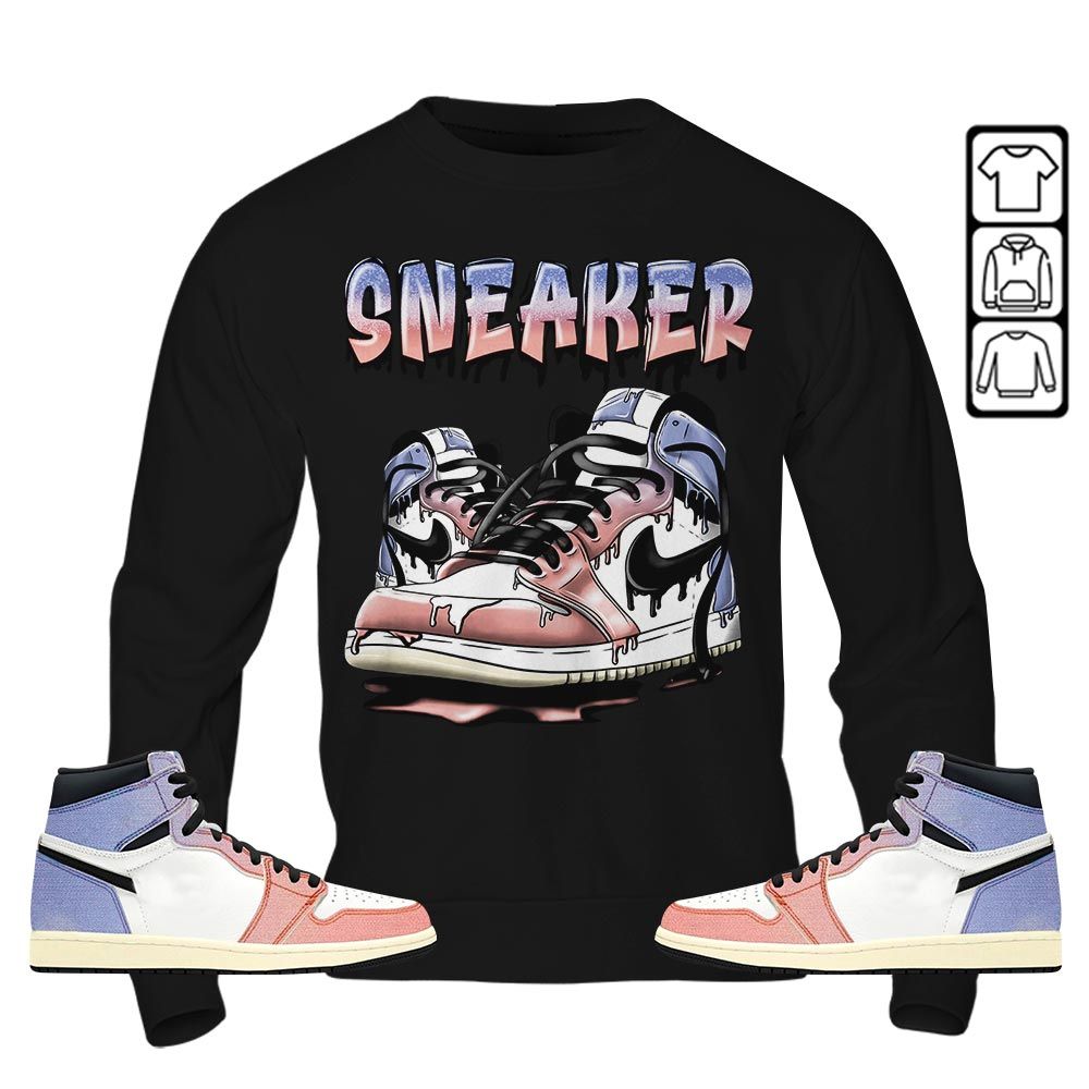 SNKR Shoe Dripping Sneaker Shirt Match Retro Skyline 1s, Jordan 1 High OG Skyline MKO T-Shirt SNKR Shoe Dripping Sneaker Shirt Match Retro Skyline 1s, Jordan 1 High OG Skyline MKO T-Shirt