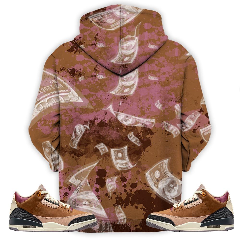 Started From The Bottom Sneaker Shirt Match Archaeo Brown 3S, Jordan 3 Archaeo Brown Hoodie Sweatshirt Tee All Over Print MKO Shirt