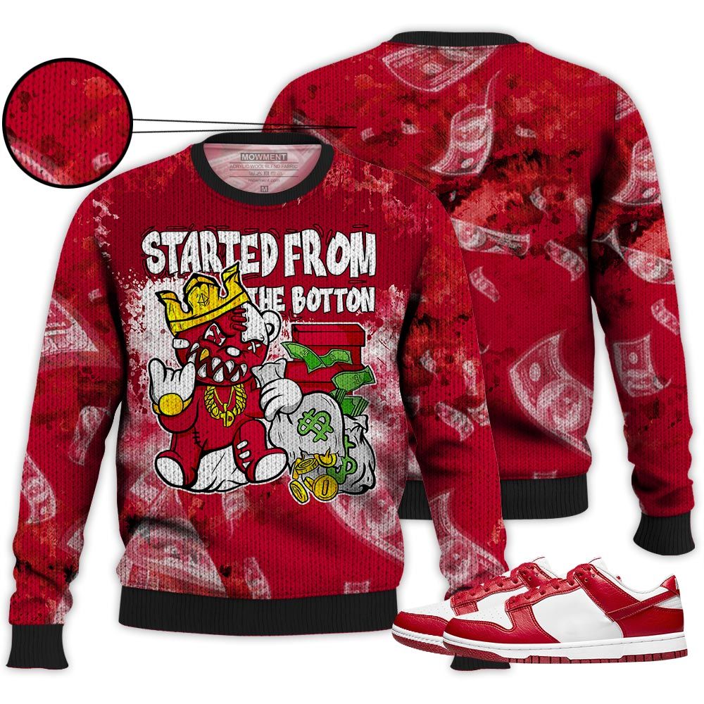 Started From The Bottom Sneaker Shirt Match Next Nature White Gym Red, Dunk Low Gym Red Hoodie Sweatshirt Tee All Over Print MKO Shirt Started From The Bottom Sneaker Shirt Match Next Nature White Gym Red, Dunk Low Gym Red Hoodie Sweatshirt Tee All Over Print MKO Shirt
