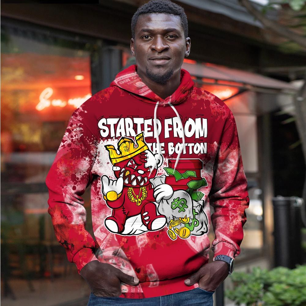 Started From The Bottom Sneaker Shirt Match Next Nature White Gym Red, Dunk Low Gym Red Hoodie Sweatshirt Tee All Over Print MKO Shirt Started From The Bottom Sneaker Shirt Match Next Nature White Gym Red, Dunk Low Gym Red Hoodie Sweatshirt Tee All Over Print MKO Shirt