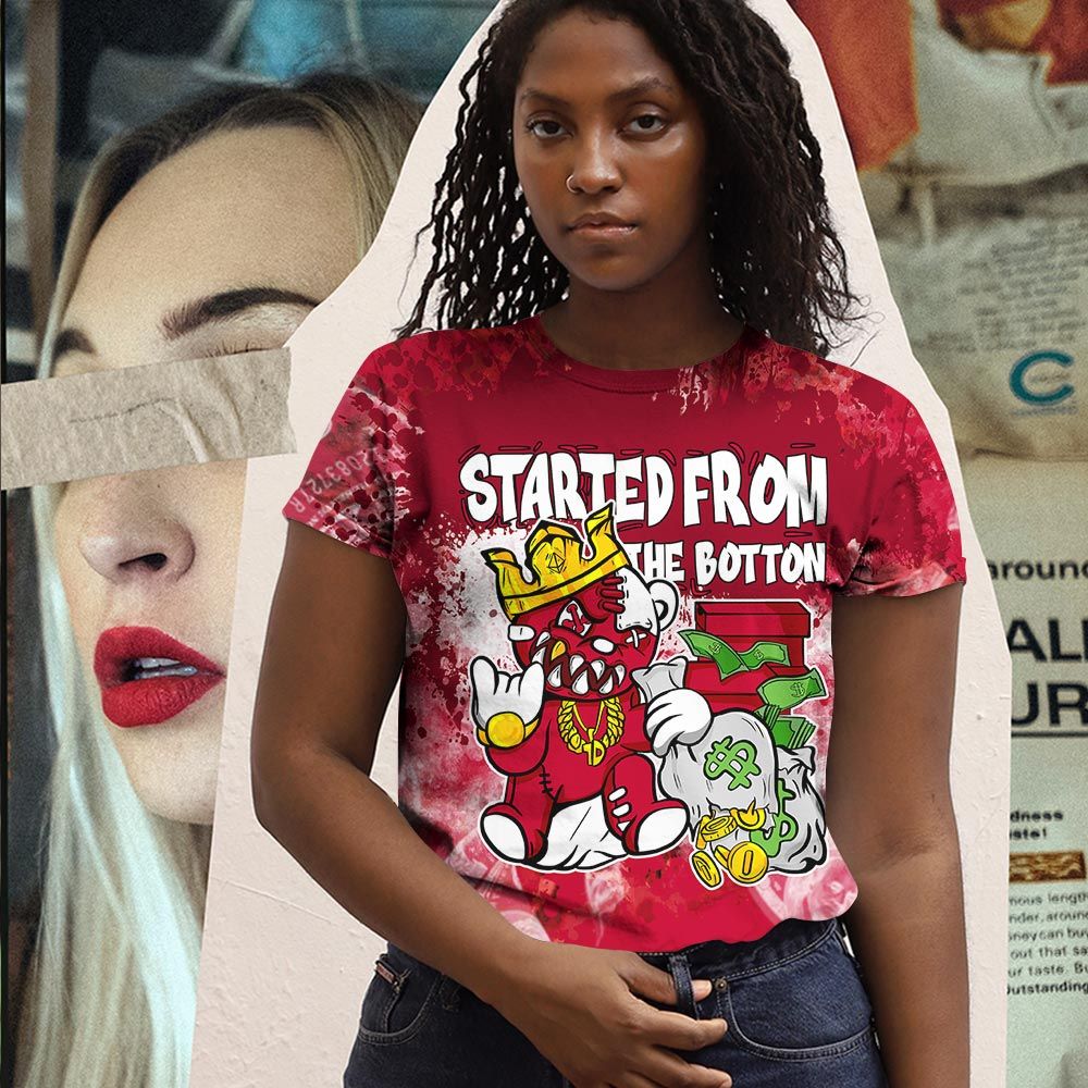 Started From The Bottom Sneaker Shirt Match Next Nature White Gym Red, Dunk Low Gym Red Hoodie Sweatshirt Tee All Over Print MKO Shirt Started From The Bottom Sneaker Shirt Match Next Nature White Gym Red, Dunk Low Gym Red Hoodie Sweatshirt Tee All Over Print MKO Shirt