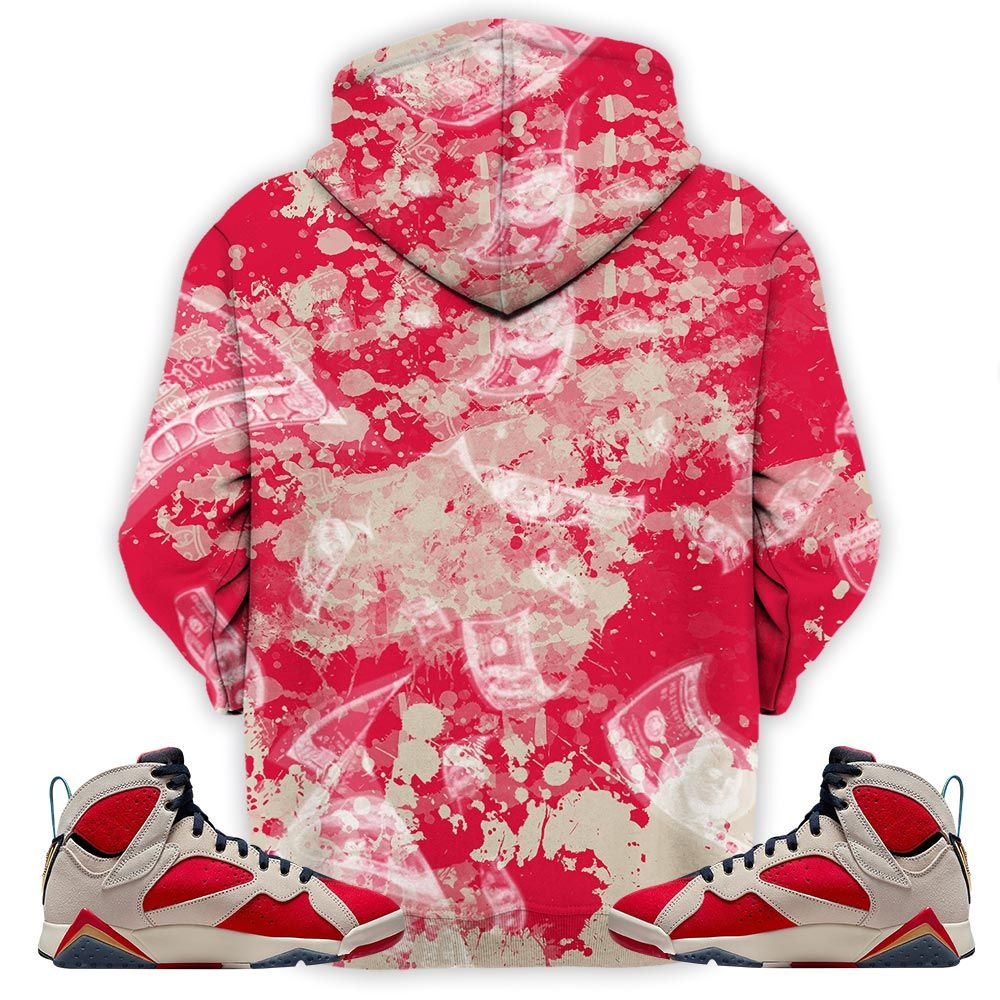 Started From The Bottom Sneaker Shirt Match Trophy Room 7S, Jordan 7 Trophy Room Hoodie Sweatshirt Tee All Over Print MKO Shirt